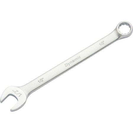 DYNAMIC Tools 1/2" 12 Point Combination Wrench, Contractor Series, Satin D074316